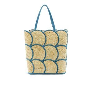 165. Poolside Scallop Beach Tote